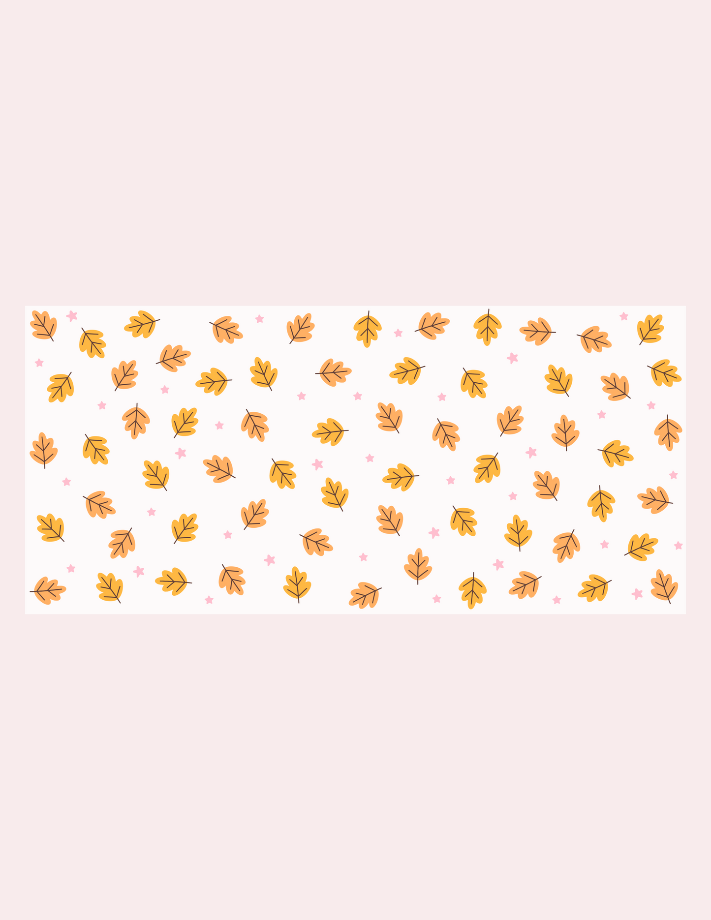 Verre 16 oz | Automne | Feuilles et étoiles