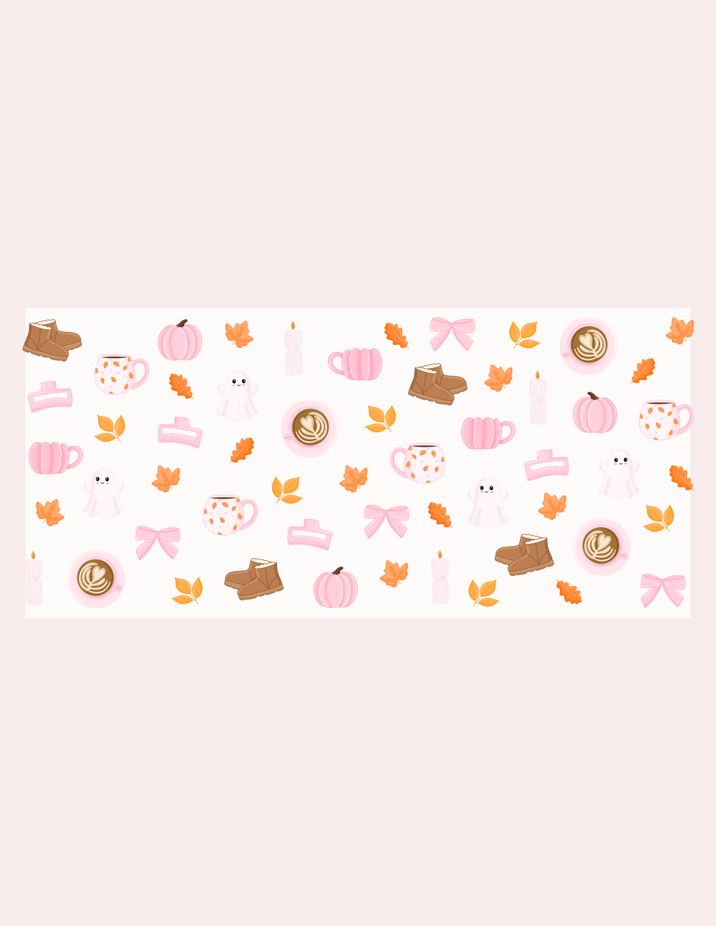 Verre 16 oz | Automne | Fantômes et pinces