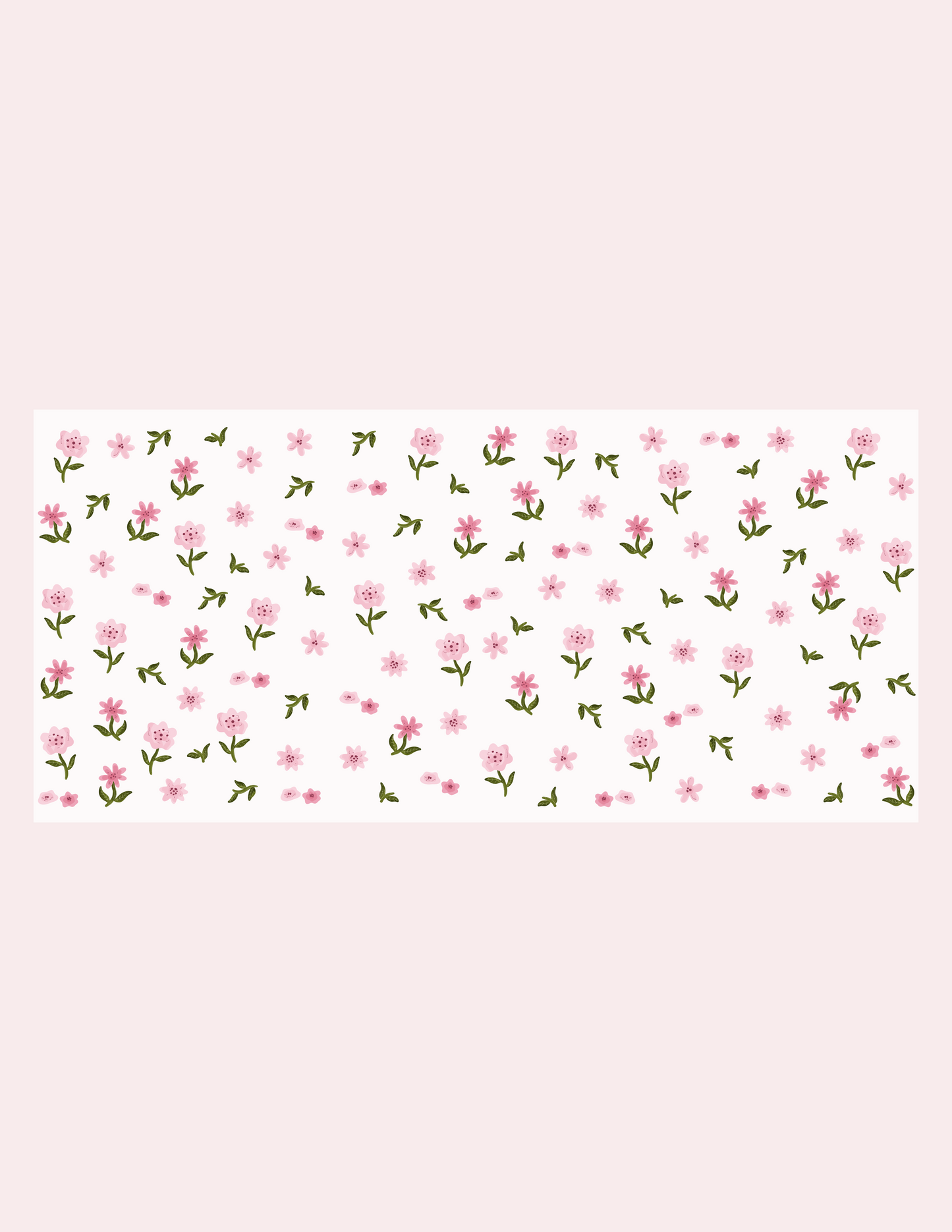 Verre 16 oz | Automne | Fleurs mélange de roses