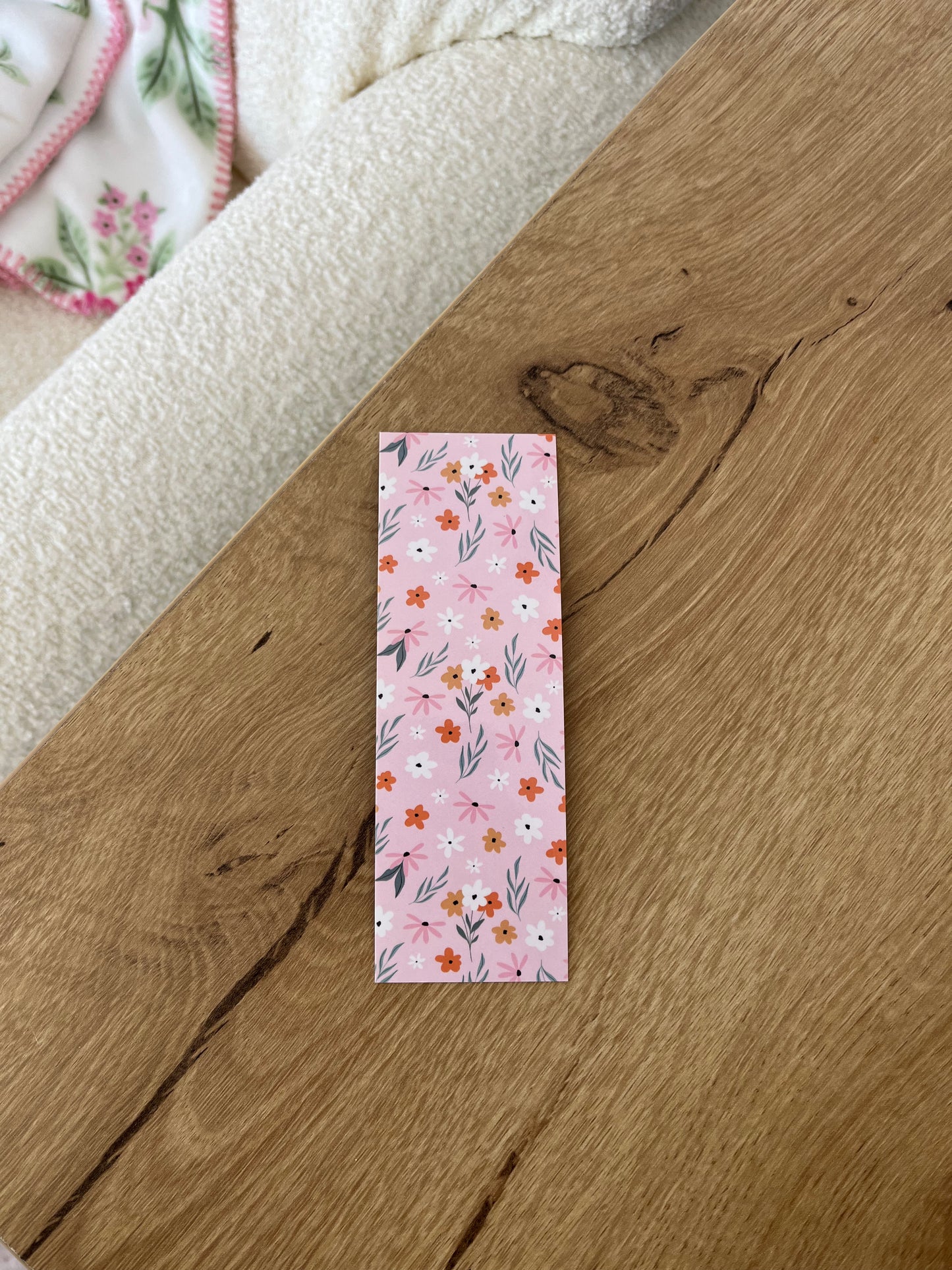Bookmark | Flowers and Leaves