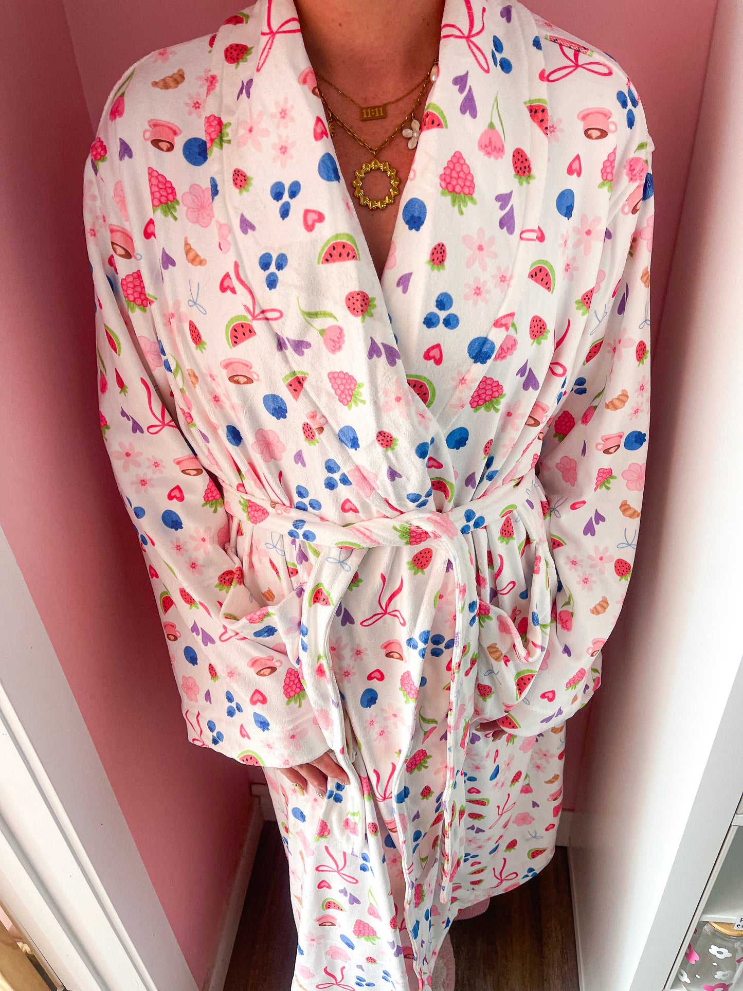 Bathrobe | Fruits and flirtatious