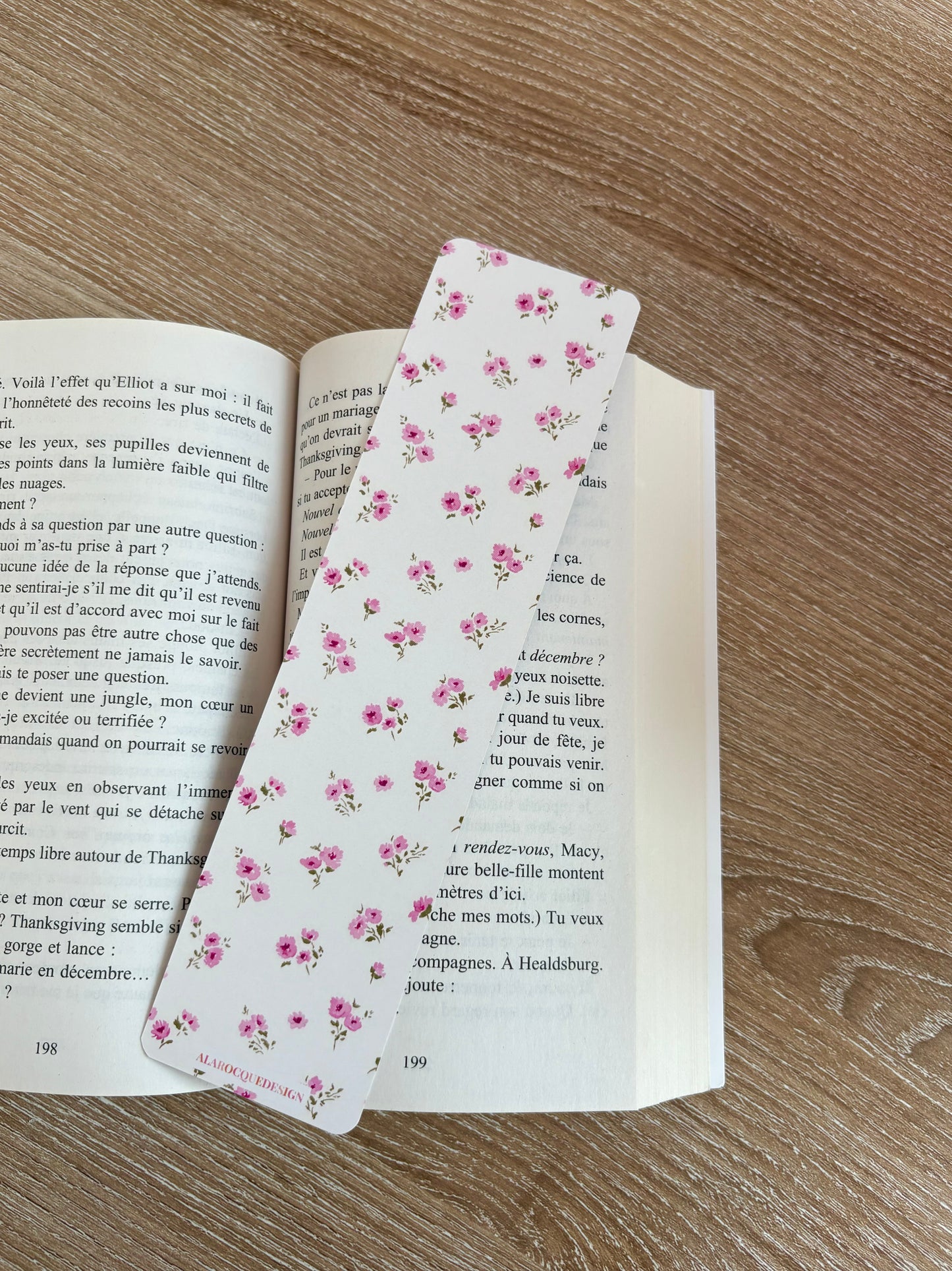 Signet 2.0 | Petites fleurs fuchsia