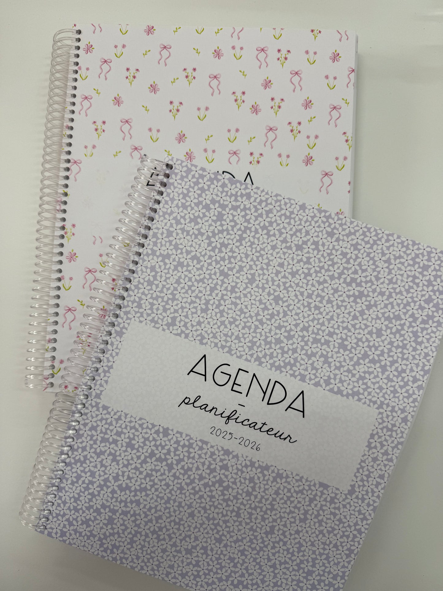 AGENDA | PLANIFICATEUR | 2025-2026 | Bouquets de roses et boucles