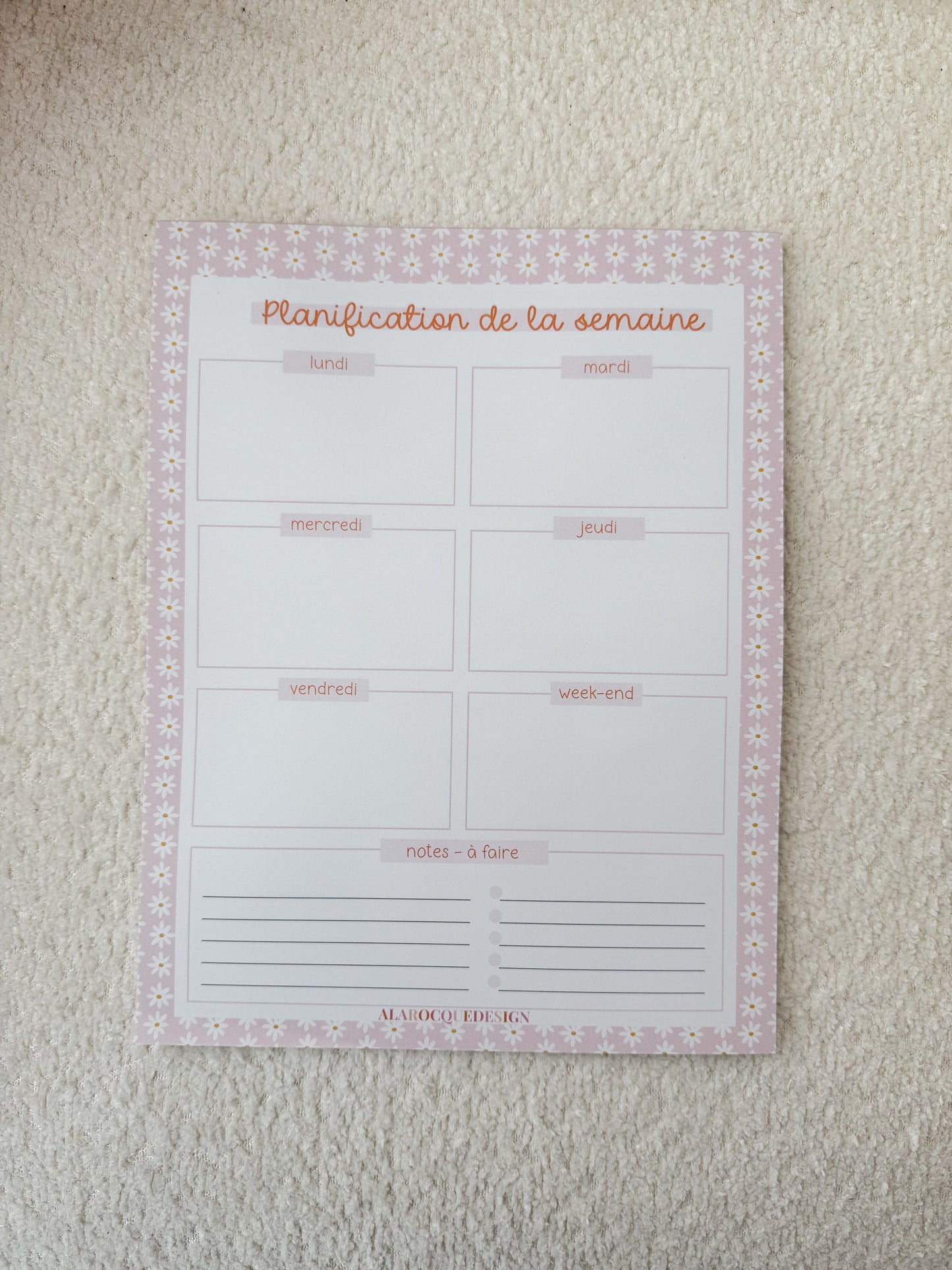 Meals of the week | Strawberries, croissants or lemons | 25 pages