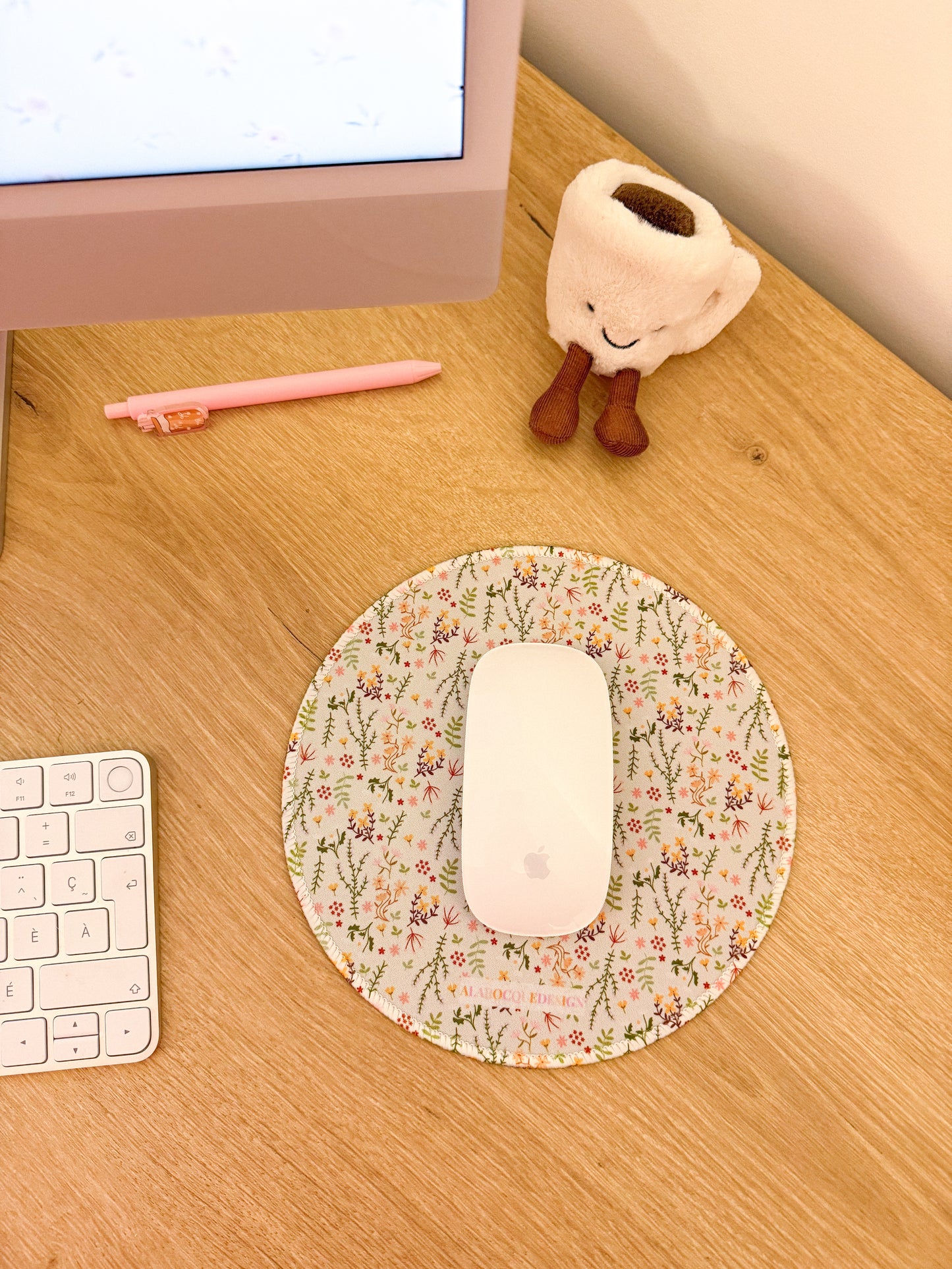 Tapis de souris | Forêt pale