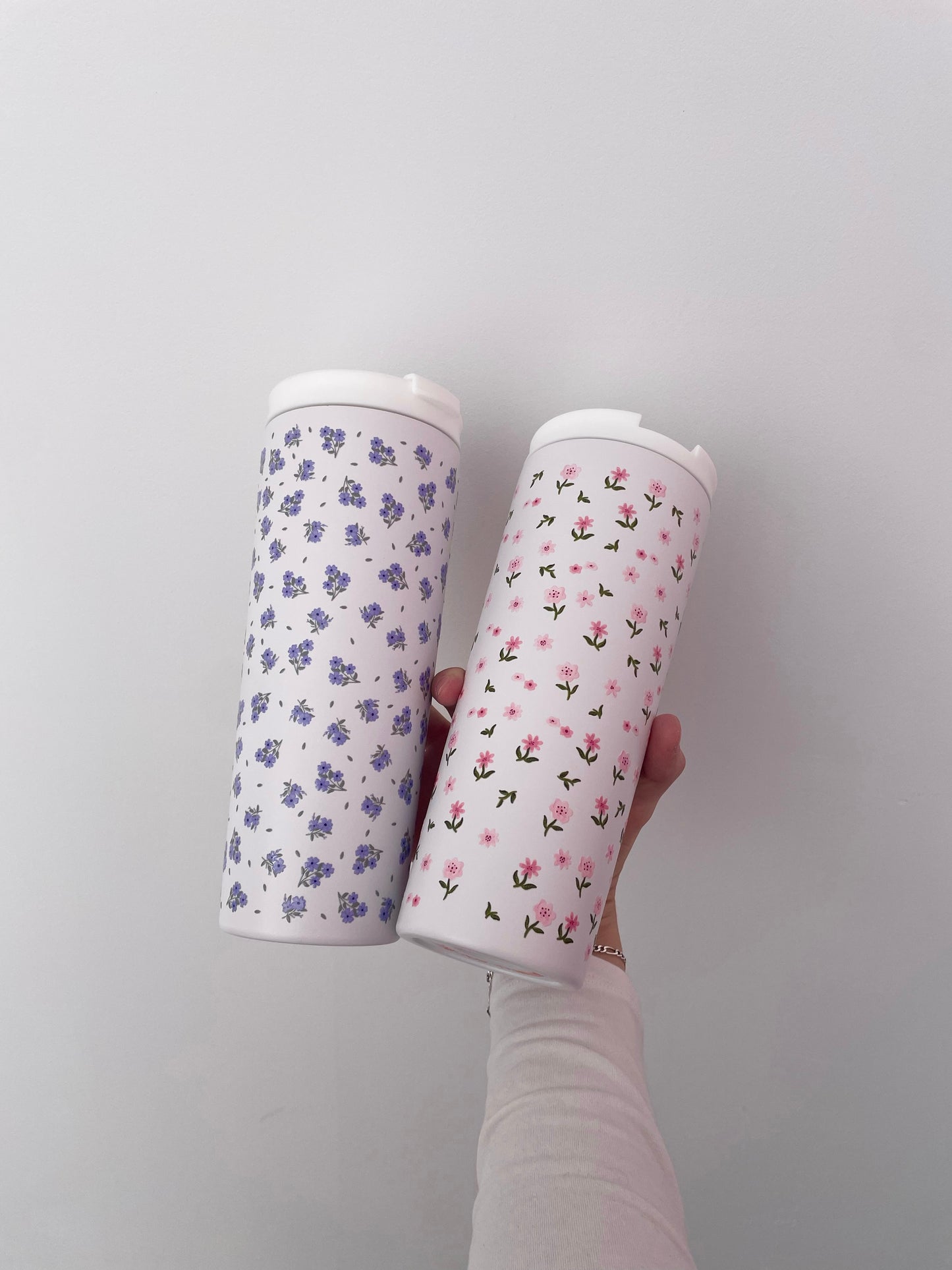 24 oz Insulated Bottle | Beige | Bears and Curls