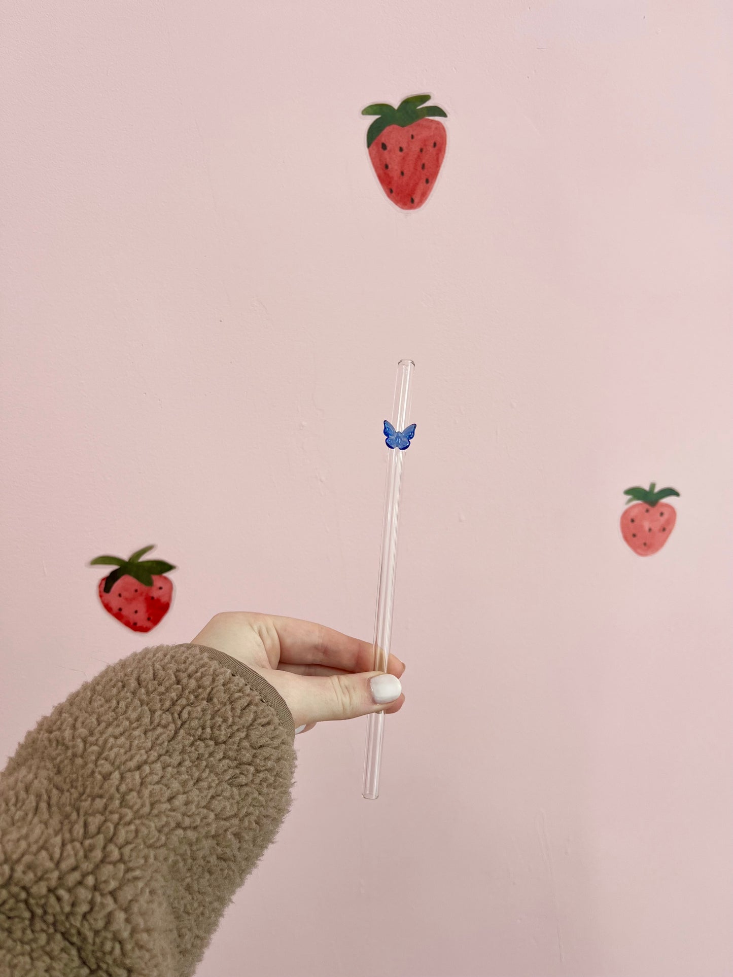 Glass Straw | Butterfly