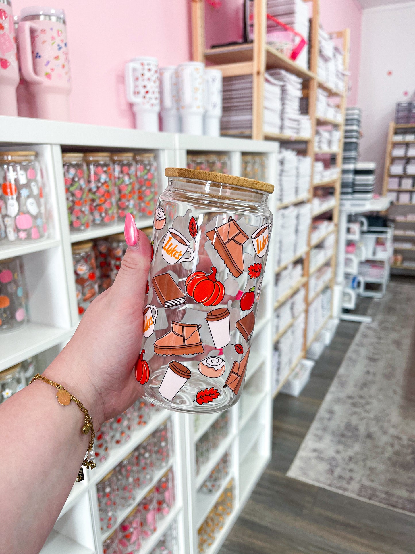 Verre 16 oz | Automne | « Gilmore Girls »