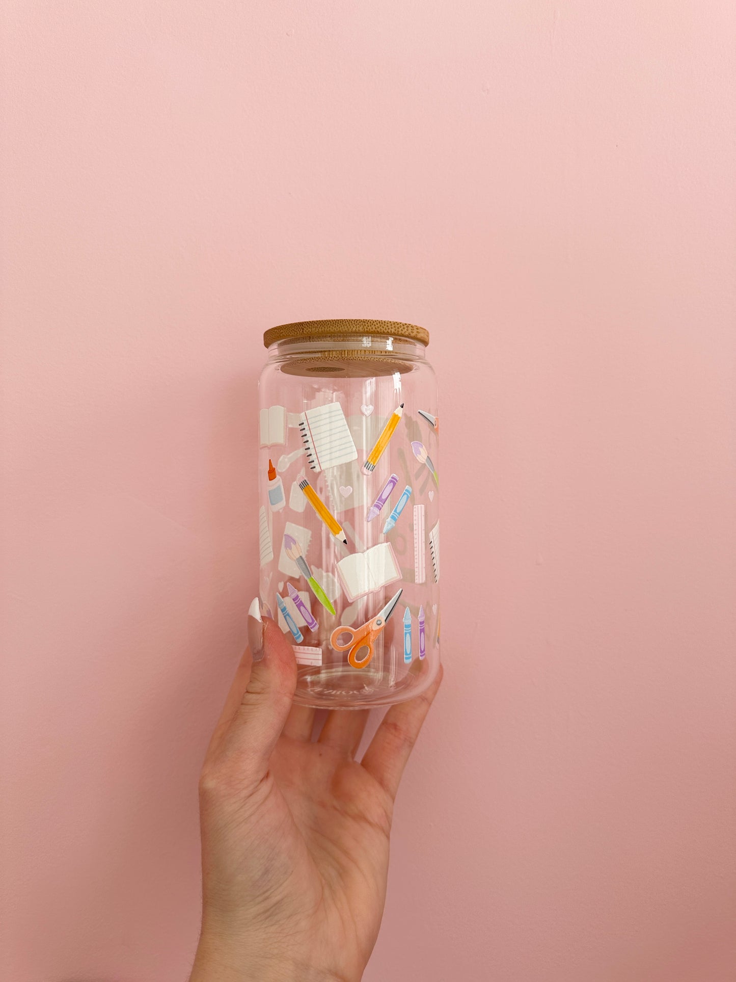 16 oz Glass | Creative Schoolboy