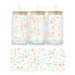 Verre 16 oz | Printemps | Fleurs pastel