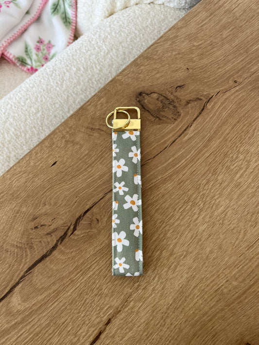 Keychain | Bracelet | Sage and Daisies