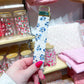 Porte-clés bracelet avec lanière en coton | Bleu