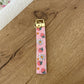 Keychain | Bracelet | Strawberries and Daisies