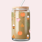 Verre 16 oz | Automne | Citrouilles, cafés et feuilles