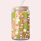 Verre 16 oz | Automne | Jardin et citrouilles