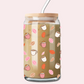 Verre 16 oz | Automne | Cafés et feuilles