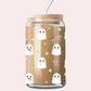 Verre 16 oz | Automne | Fantômes et boucles