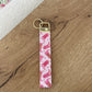 Porte-clés | Bracelet | Bottes de cowgirl roses