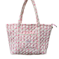 Bag | Pink lines and flowers