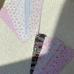 Signet 2.0 | Boucles et tiges fleuries bleues
