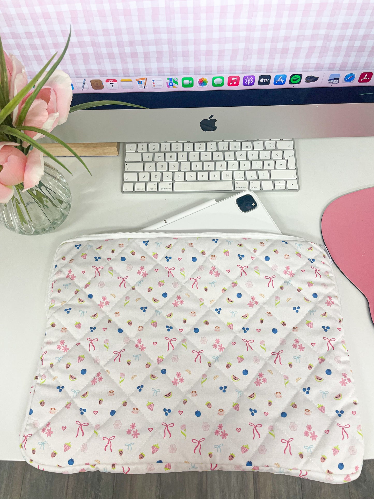 Étui à ordinateur | 13 à 15'' | Fruits et coquette