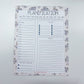 Daily Planner | Flower Bouquets