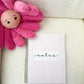 Notebook | Mini pink flowers and leaves