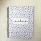 Notebook | Mini pink flowers and leaves