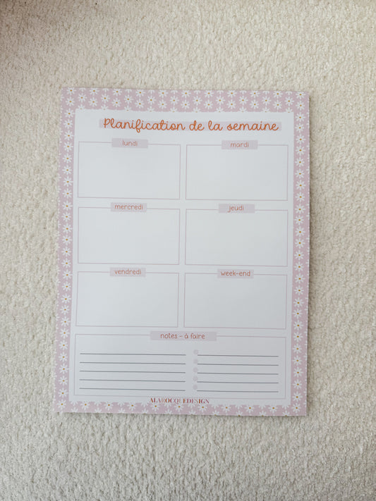 Meals of the week | Strawberries, croissants or lemons | 25 pages