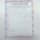 Daily Planner | Purple Mix Flowers
