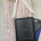 Pochette à livre ou liseuse | Fleurs neutres rosés
