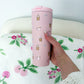 24 oz Insulated Bottle | Pink | Girly Vintage Coffee