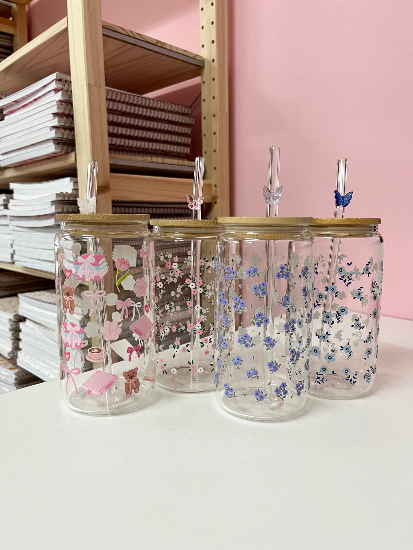 Glass Straw | Butterfly