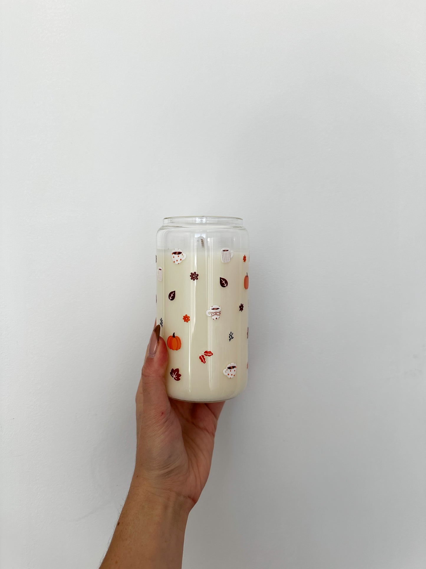Chandelle | Verre 16 oz | Pumpkin Chaî