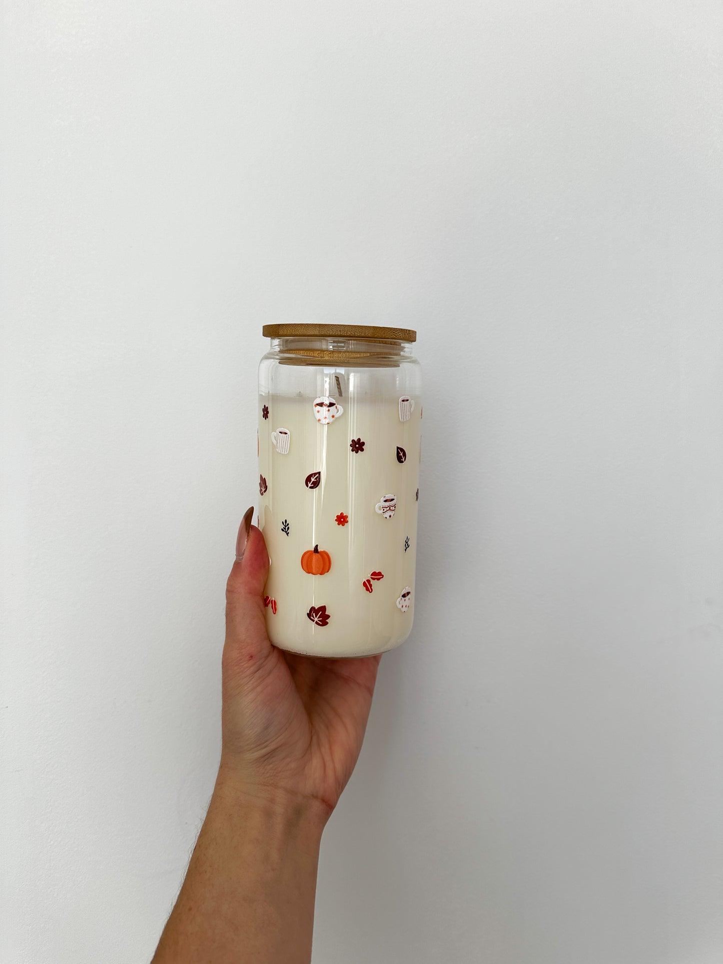Chandelle | Verre 16 oz | Pumpkin Chaî
