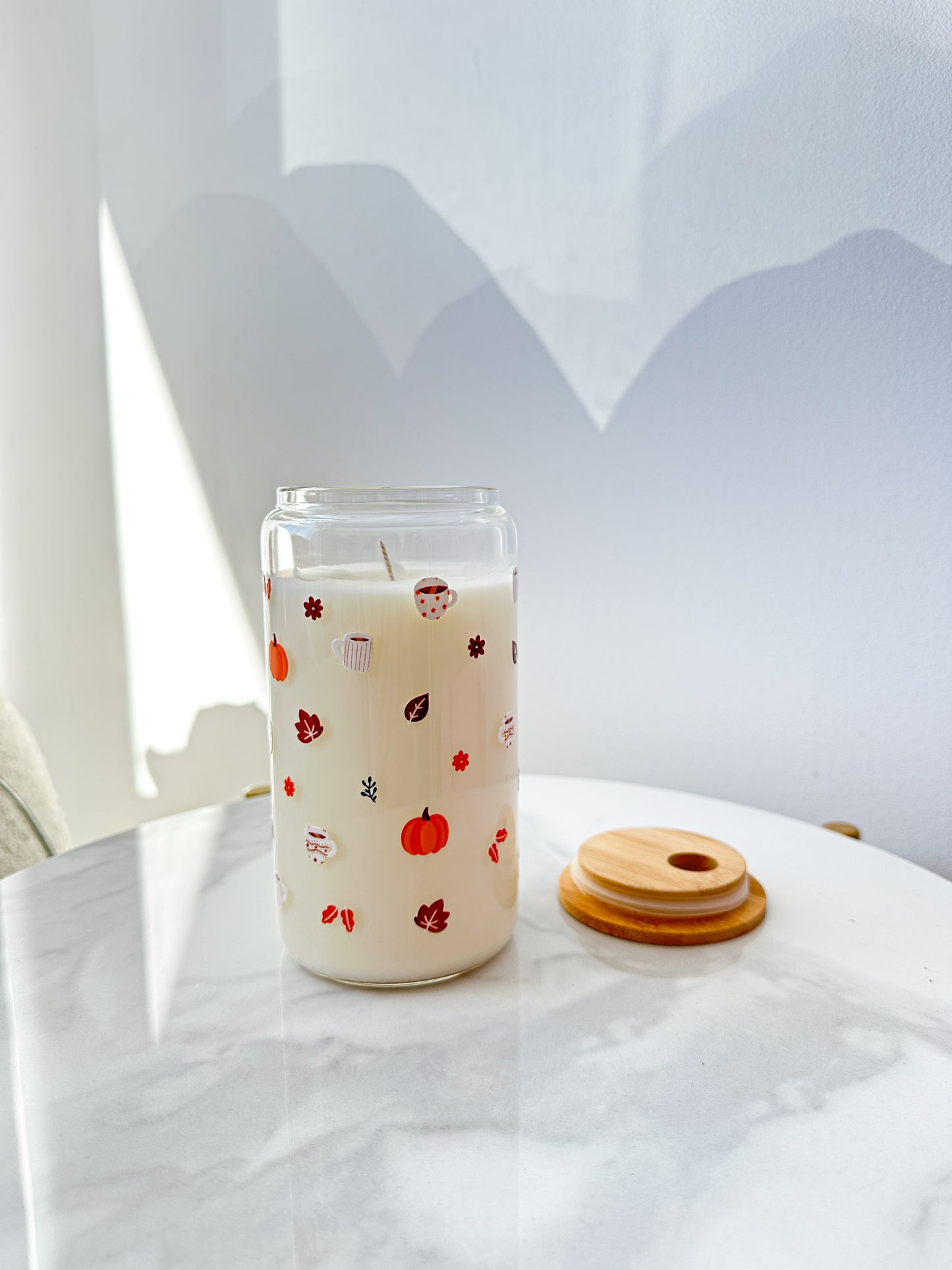 Chandelle | Verre 16 oz | Pumpkin Chaî