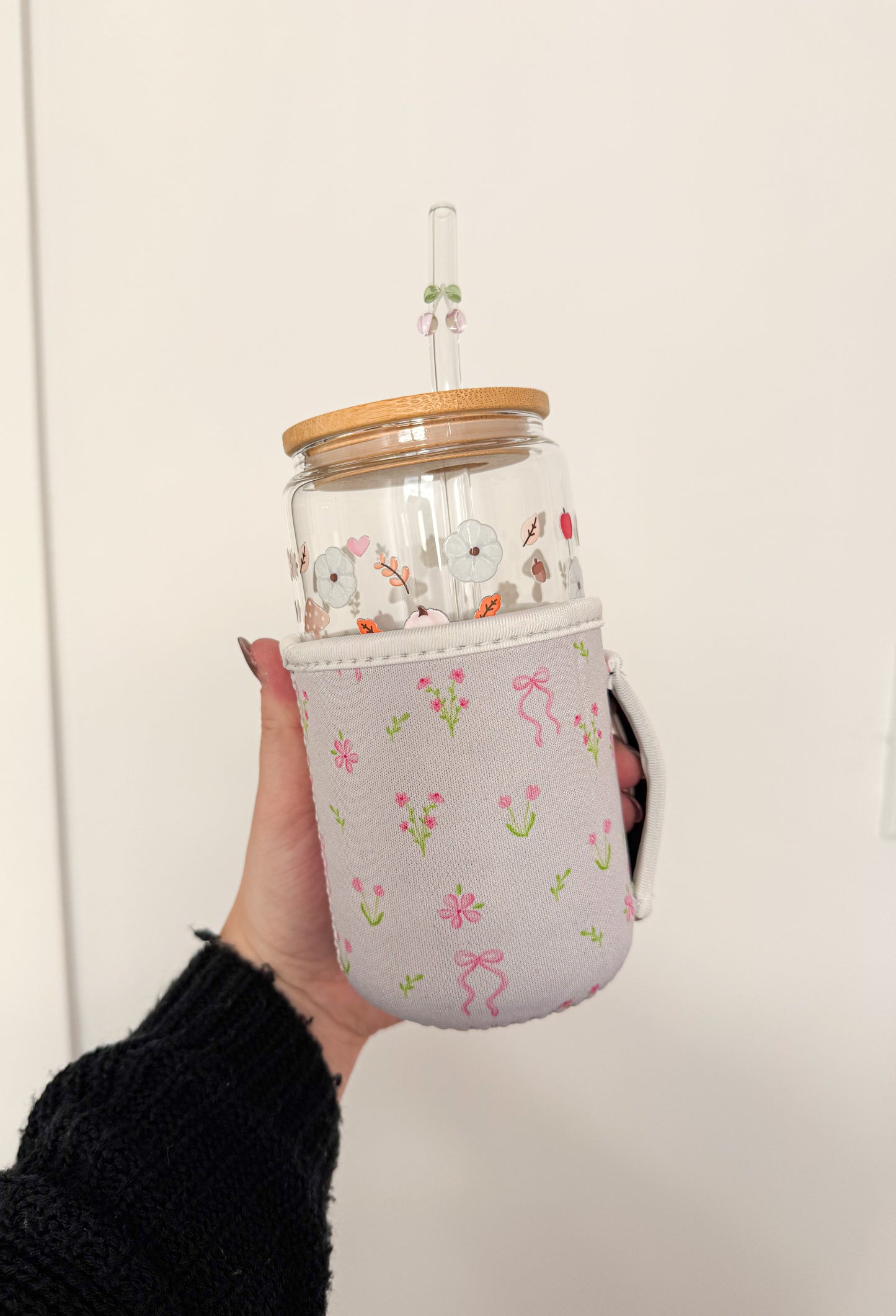 Manchon pour verre | Avec poignée