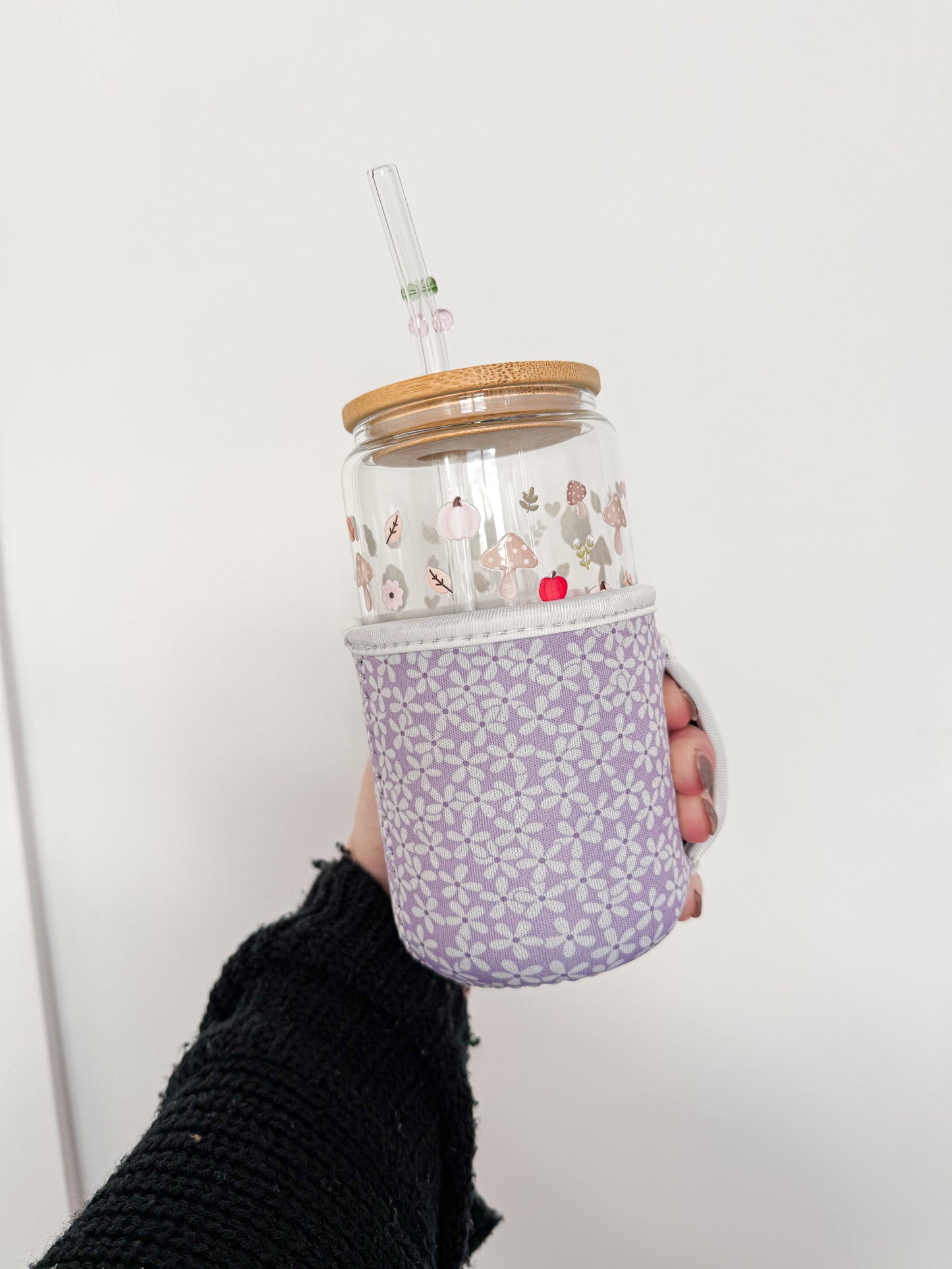 Manchon pour verre | Avec poignée