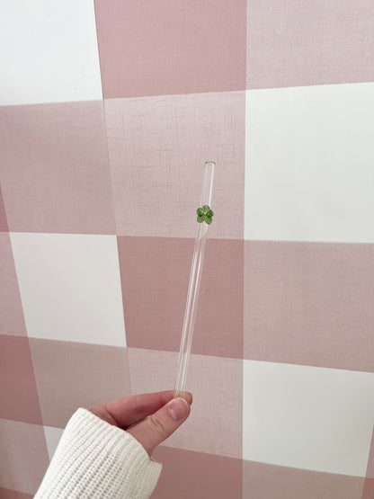 Glass straw | Flower