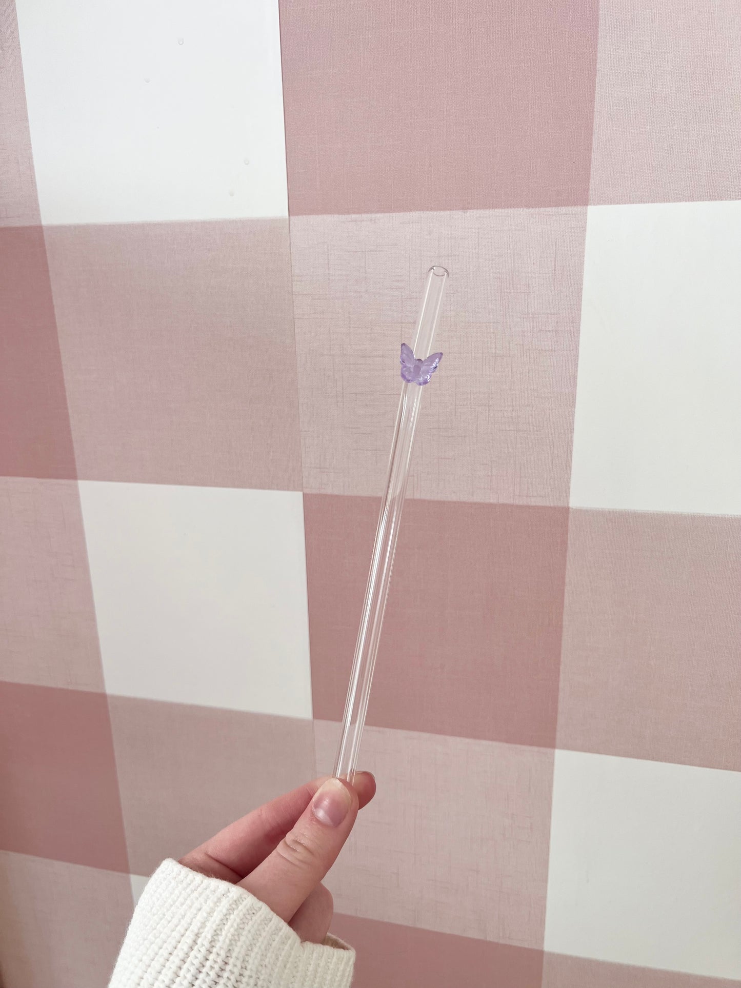 Glass Straw | Butterfly