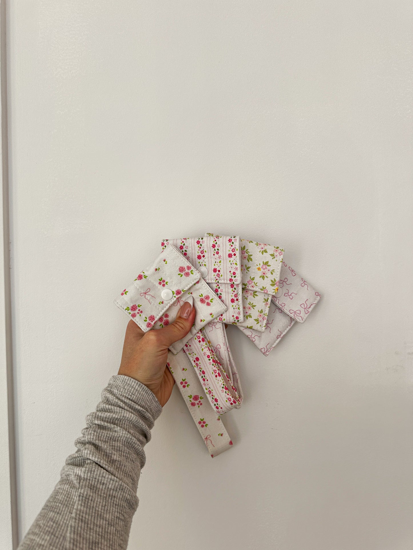 Porte-clés et porte-monnaie | Boucles roses