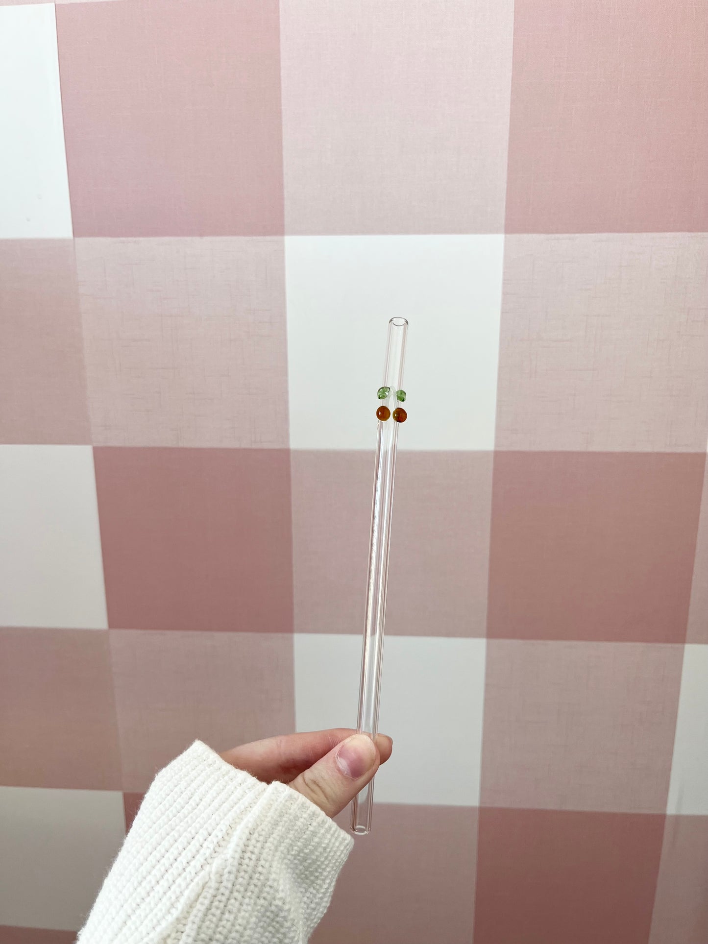 Glass straw | Fruits