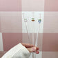 Glass straw | Fruits