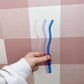 Glass straw | Wavy