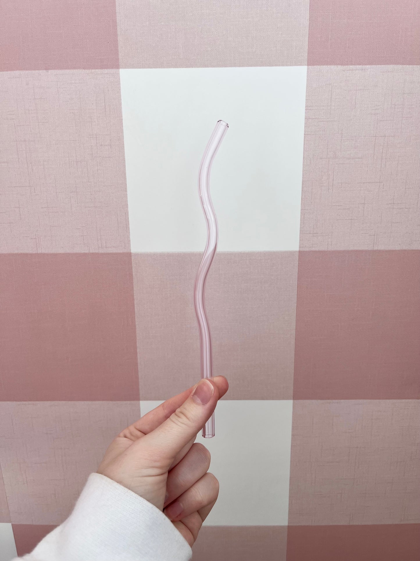 Glass straw | Wavy