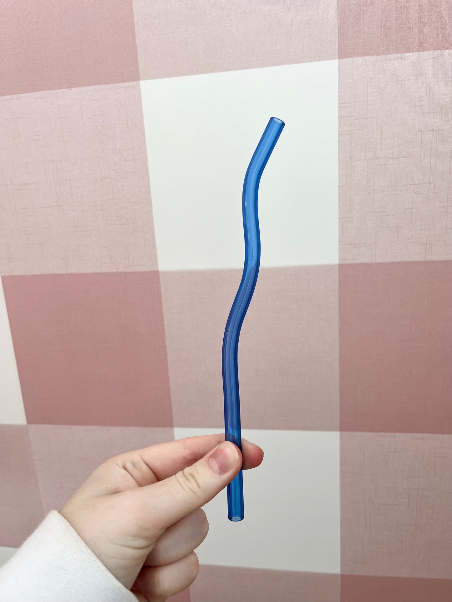 Glass straw | Wavy