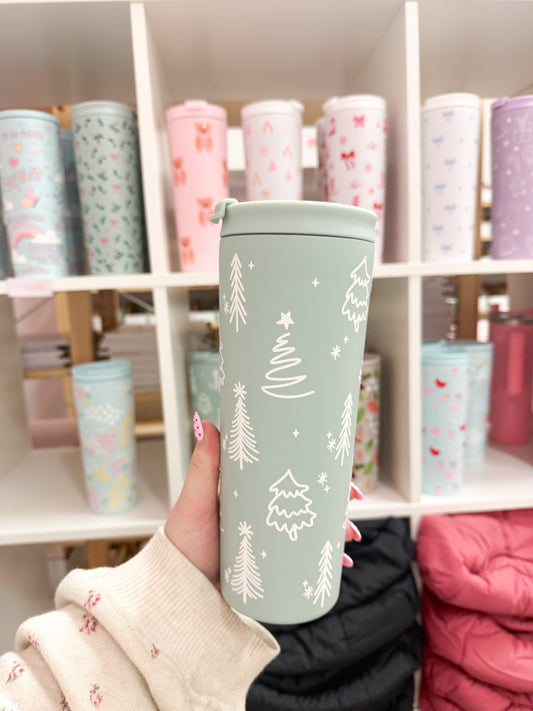 Bouteille isotherme 24 oz | Sauge  | Sapins blanc