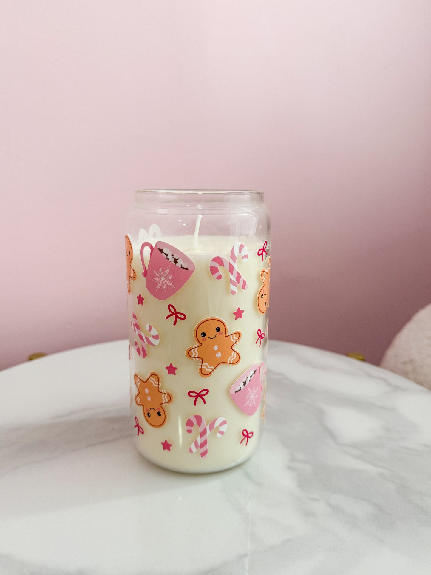 Chandelle | Verre 16 oz | Guimauves