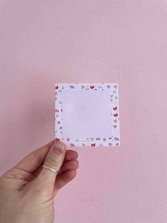 Sticky Notepads | Books and Coquette