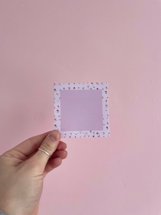 Sticky Notepads | Books and Coquette